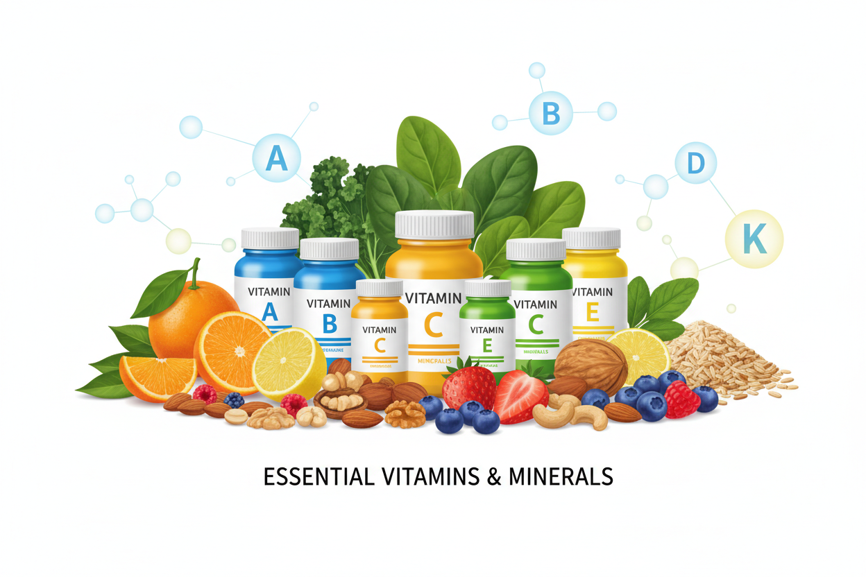 Vitamine und Mineralstoffe – Grundlagen einfach erklärt